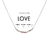 MORSE DAINTY NECKLACE LOVE