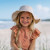 GIRLS WIDE BRIM HAT MADDI NATURAL