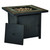 FIRE PIT SQ 30" LP GAS