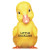 BOOK LITTLE DUCKLING SHAPED BOARD BOOK