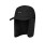 MENS LEGIONNAIRE CAP SUMMER BLK