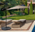 UMBRELLA OFFSET BASE SECTION BLACK