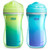 INSULATED RIM SPOUT CUP GREEN & TEAL 9OZ