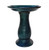 GLAZED CASCADE BIRDBATH