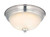 WESTINGHOUSE LED 5.5 IN X 11 IN L BRUSHED NICKEL CEILING LIGHT