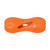 WEST PAW ZOGOFLEX ORANGE PLASTIC QWIZL DOG TREAT TOY/ DISPENSER SMALL