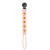 PACIFIER CLIP DAISY PINK