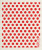 DOTS AND DOTS RED SWEDISH CLOTH