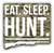 CAMO EAT SLEEP HUNT STICKER