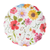 COLORFUL FLOWER OUTDOOR PLATE