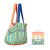 STRIPE FOLDAWAY TOTE BAG