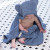 HOODED TOWEL MITT SET RAIN