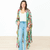 GOTHIC FLORAL LONG KIMONO