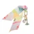 FLAMINGO ABSTRACT BAG CHARM