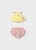 2PC SWIM DIAPER HAT PINK