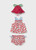3PC SWIMSUIT SET STRAWBERRY