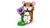 LEGO© CUTE HAMSTER WITH A FLOWER