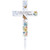 PEACE ETERNAL SOLAR CROSS STAKE