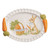 EASTER CARROT HANDLE PLATTER