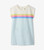 RAINBOW STRIPE SLOUCHY DRESS