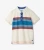 VINTAGE BLOCK STRIPES POLO TEE