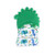 ITZY SILICONE TEETHING MITT DINO