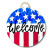 PATRIOTIC FLAG DOOR HANGER