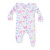 SWEET BOWS RUFFLE ZIPPER FOOTIE