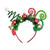 RED LIGHT-UP CHRISTMAS HEADBAND