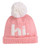 PINK HI BABY KNIT HAT