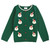 GREEN SANTA CARDIGAN