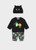 3PC SET BLACK HALLOWEEN