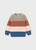 SWEATER ORANGE GRAY STRIPE