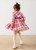 DRESS PLAID RASPBERRY