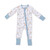 FOOTBALL CHECK ZIP ROMPER