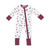 VINTAGE FOOTBALL ZIP ROMPER
