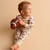ORGANIC FOOTLESS ROMPER TOUCHDOWN