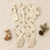 ORGANIC FOOTIE WHITE TAIL DEER