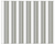 Vivsun Rugs 96 in. W X 120 in. L Neutral Stripe Polyester Accent Rug