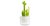 CACTI BRUSH SET WHITE GREEN