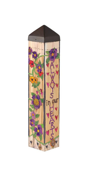 ART POLE 20" OUR HEARTS REMEMBER