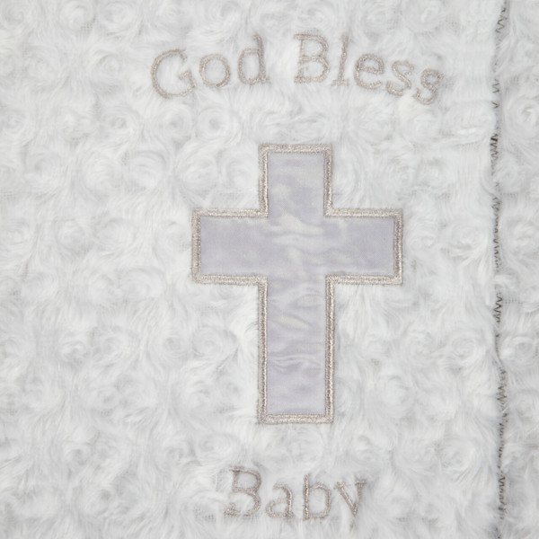 GOD BLESS BABY BLANKET