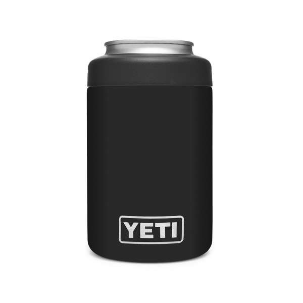 YETI Rambler 12 oz Black BPA Free Can Insulator