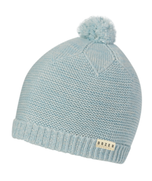 BABY BEANIE CORINDI DUSTY BLUE