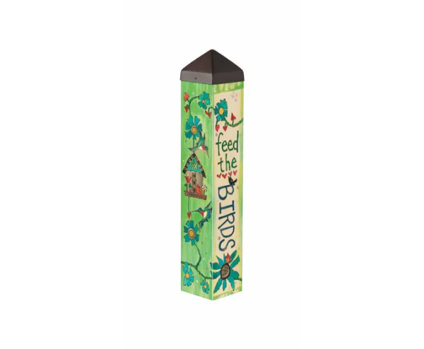 ART POLE BIRDS WILL SING 20"
