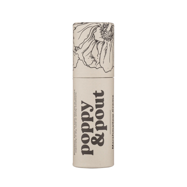 POPPY & POUT LIP BALM MARSHMALLOW CREME