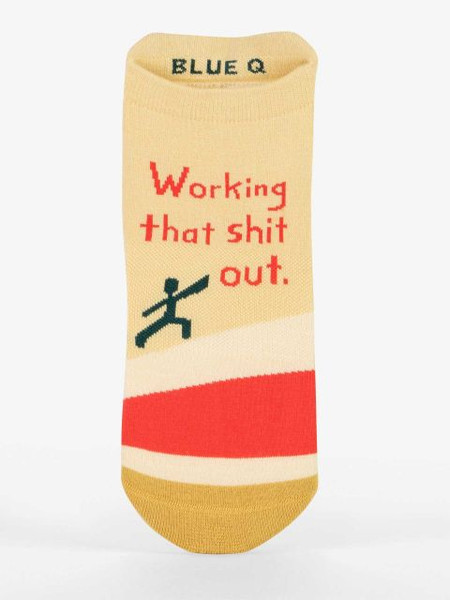 WORKING THAT SH*T OUT SNEAKER SOCKS