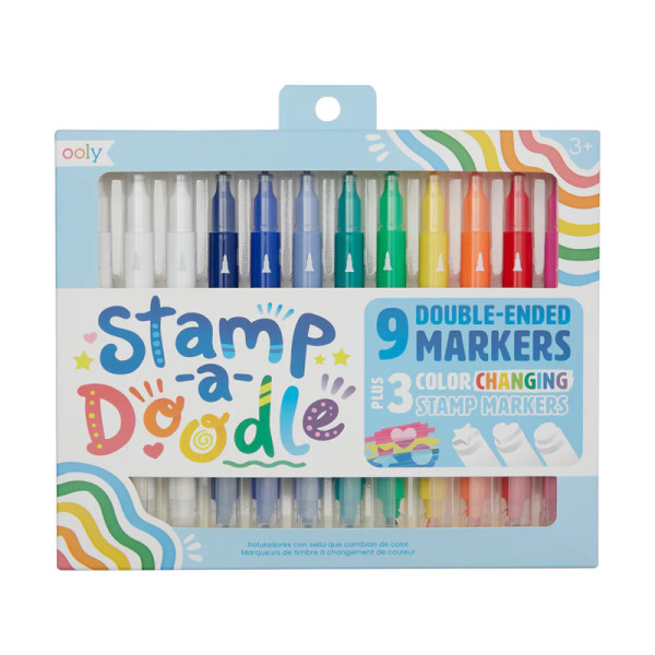 STAMP-A-DOODLE DOUBLE MARKERS