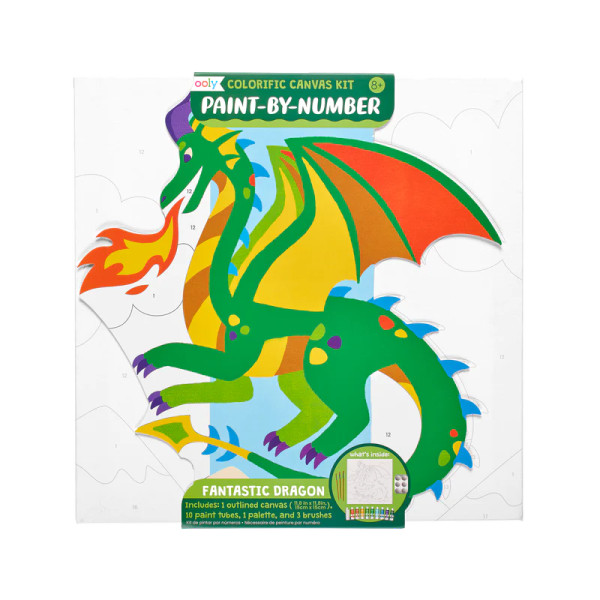 PAINT BY NUMBER KIT FANTASTIC DRAGON