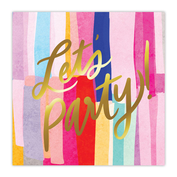 5IN NAPKIN - LET'S PARTY 20CT